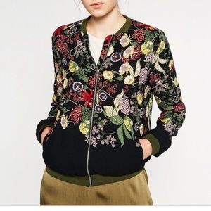 trf outerwear bomber jacket